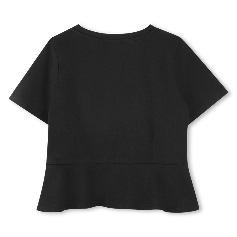Kurz&auml;rmliges Baumwoll-T-Shirt MICHAEL KORS 
                        GIRL
