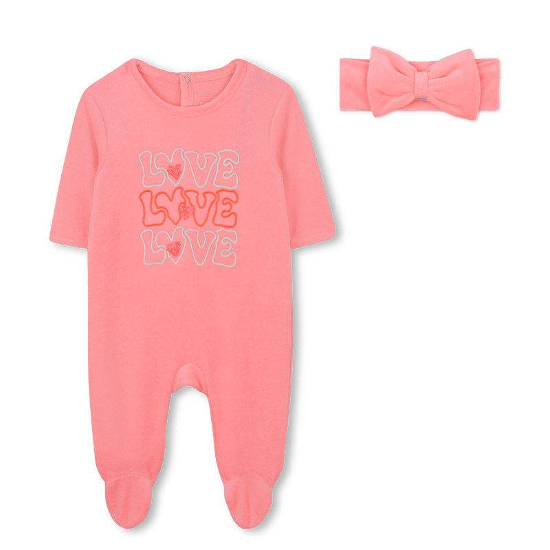 Pyjama aus Samt BILLIEBLUSH 
                        GIRL