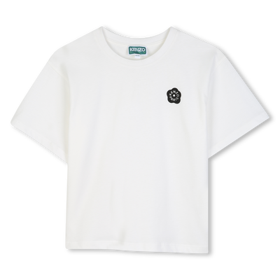 T-Shirt mit kurzen &Auml;rmeln KENZO KIDS GIRL