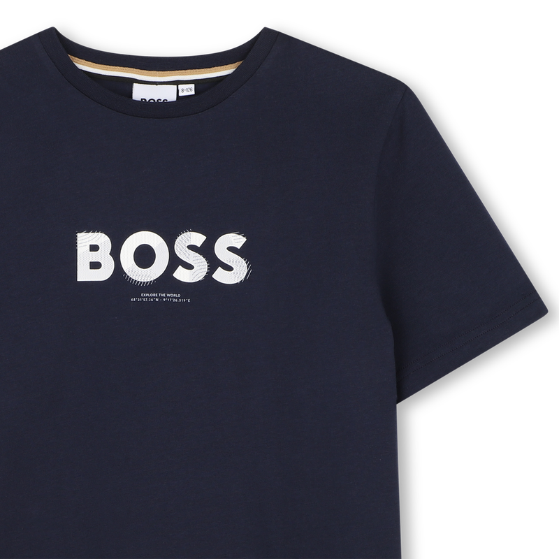 T-Shirt mit kurzen &Auml;rmeln BOSS 
                        BOY