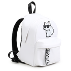 Kleiner Rucksack mit Badge KARL LAGERFELD KIDS 
                    GIRL