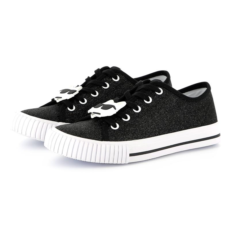 Low Sneakers zum Schn&uuml;ren KARL LAGERFELD KIDS 
                        GIRL