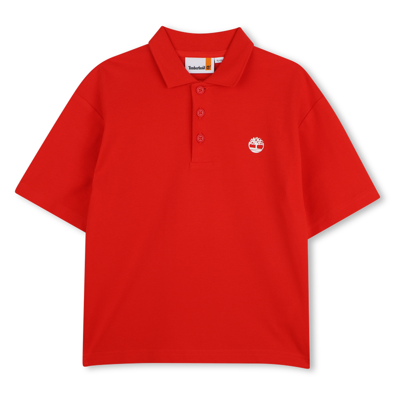 KURZ&Auml;RMELIGES POLOSHIRT MIT LOGO TIMBERLAND 
                        BOY