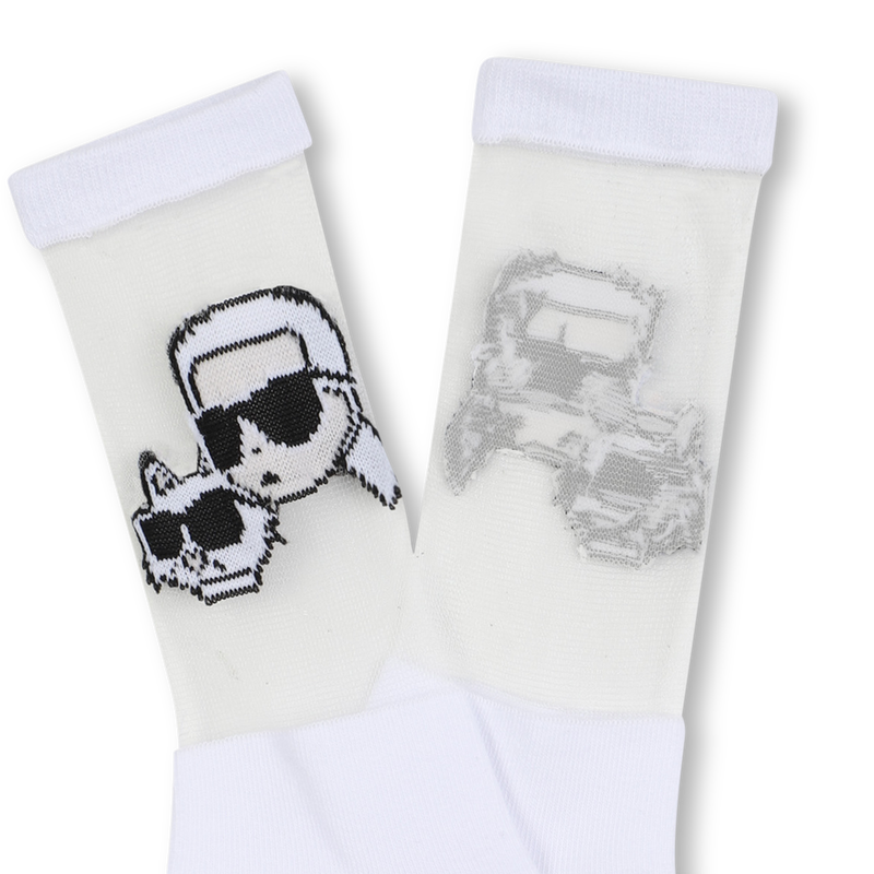 Mittelhohe Socken KARL LAGERFELD KIDS 
                        GIRL