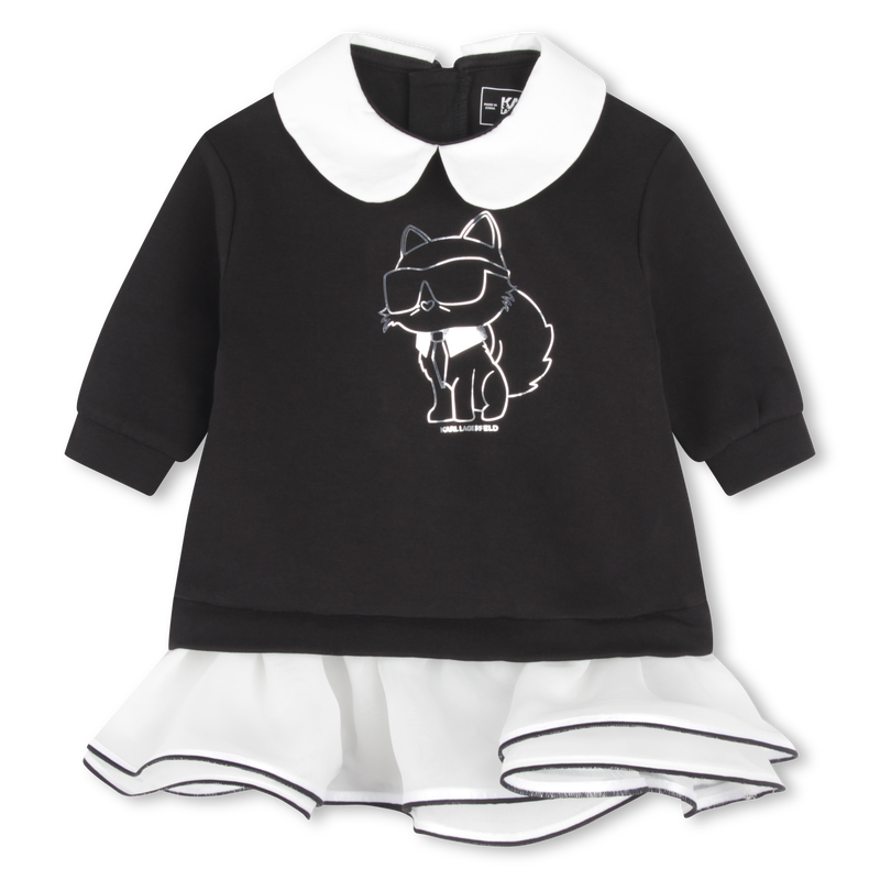 Kleid mit T&uuml;t&uuml; KARL LAGERFELD KIDS 
                        GIRL