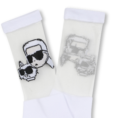 Mittelhohe Socken KARL LAGERFELD KIDS GIRL