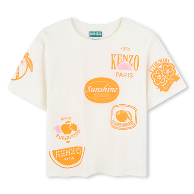 Kurzarm-T-Shirt KENZO KIDS GIRL