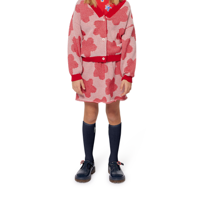 Cardigan mit Blumenmuster KENZO KIDS GIRL