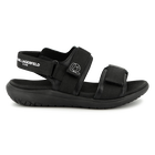 Ledersandalen mit Klett KARL LAGERFELD KIDS 
                    BOY