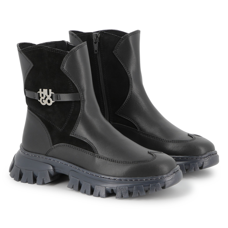 Stiefeletten mit Reißverschluss HUGO 
                        GIRL