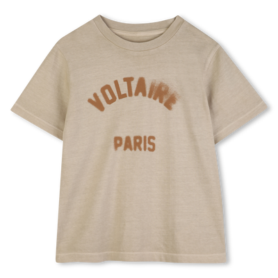 KURZ&Auml;RMELIGES T-SHIRT ZADIG & VOLTAIRE BOY