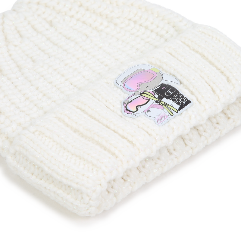 Strickm&uuml;tze KARL LAGERFELD KIDS 
                        GIRL