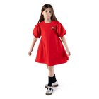 Kleid mit ballon&auml;rmeln KENZO KIDS 
                    GIRL