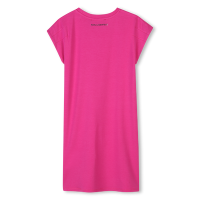 Kurz&auml;rmeliges Kleid KARL LAGERFELD KIDS GIRL
