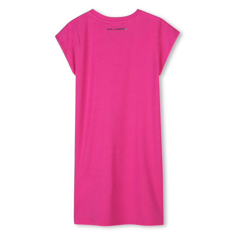 Kurz&auml;rmeliges Kleid KARL LAGERFELD KIDS 
                        GIRL