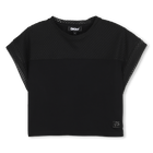 Kurz&auml;rmeliges t-shirt, SCHWARZ, hi-res