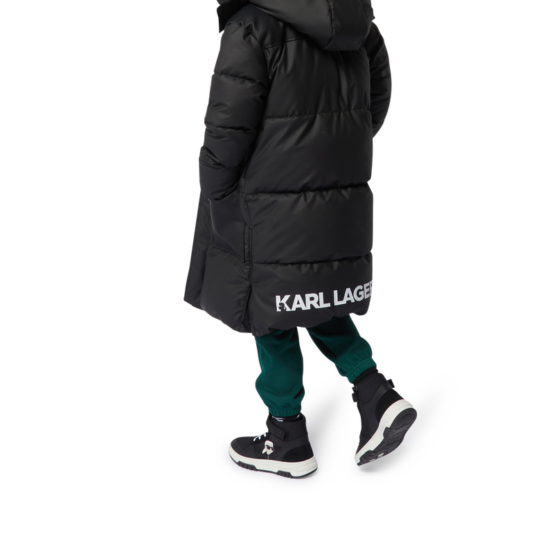 High-Top-Sneaker aus Leder KARL LAGERFELD KIDS 
                        BOY