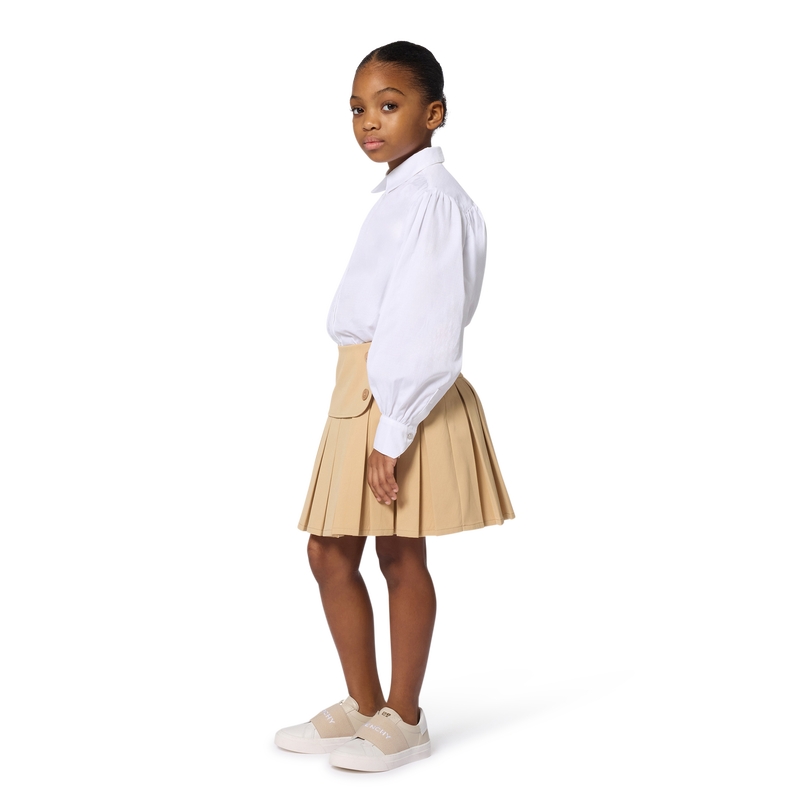 Hemd aus Baumwoll-Jacquard GIVENCHY 
                        GIRL