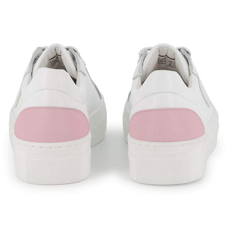Ledersneakers zum Schn&uuml;ren