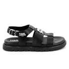 Leder-Sandalen mit Schnalle KARL LAGERFELD KIDS 
                    GIRL