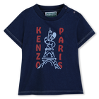 Kurz&auml;rmeliges t-shirt KENZO KIDS 
                    BOY