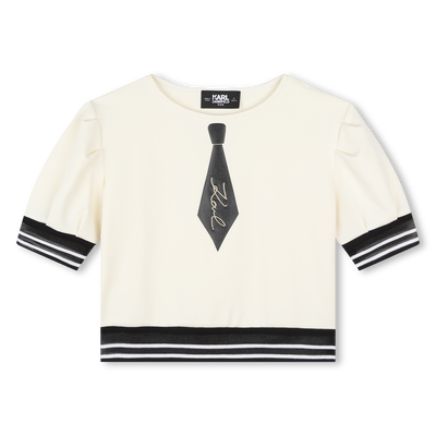 Oberteil mit Krawattenmotiv KARL LAGERFELD KIDS GIRL