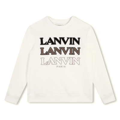Sweatshirt mit Markenlogo LANVIN BOY