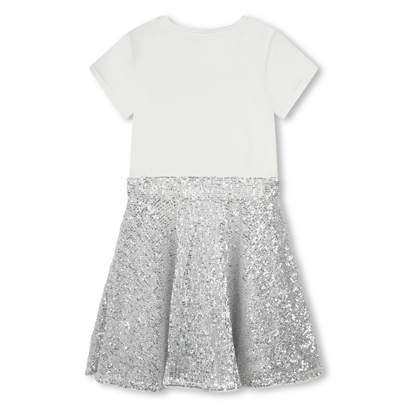 Kleid mit Paillettenrock MICHAEL KORS 
                        GIRL