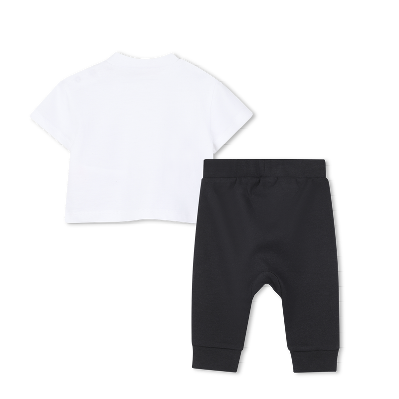 SET AUS T-SHIRT UND HOSE KARL LAGERFELD KIDS 
                        BOY