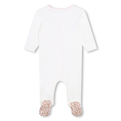 Baumwoll-Pyjama mit Druckknopf KENZO KIDS GIRL