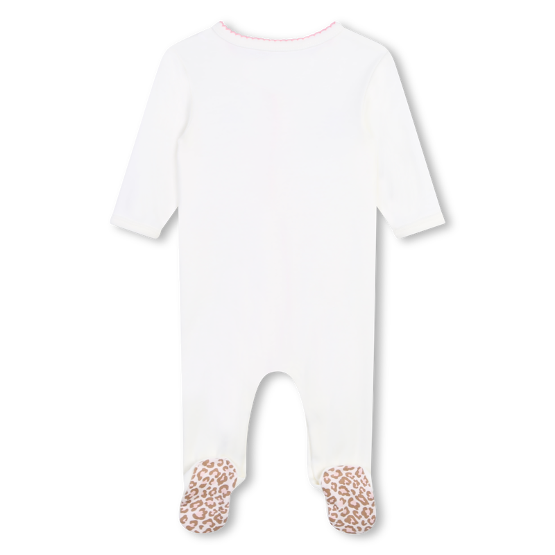 Baumwoll-Pyjama mit Druckknopf KENZO KIDS 
                        GIRL