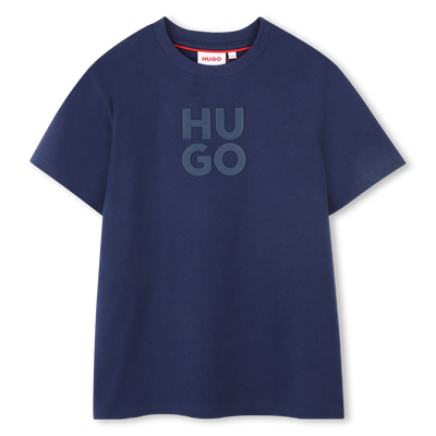 Kurzarm-T-Shirt aus Baumwolle HUGO BOY