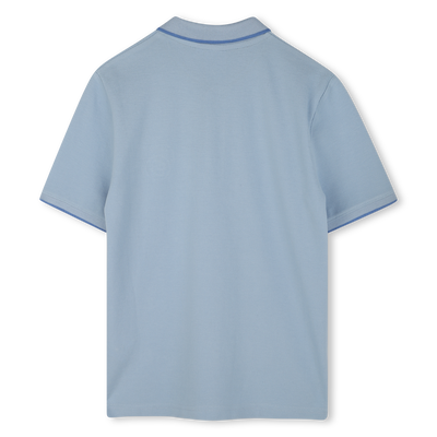 Gerades Baumwoll-Poloshirt BOSS BOY