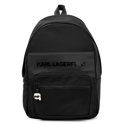 Rucksack mit Relief-Siegel KARL LAGERFELD KIDS BOY