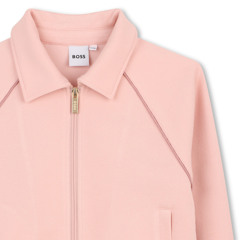 KAPUZENPULLOVER MIT REISSVERSCHLUSS BOSS 
                        GIRL