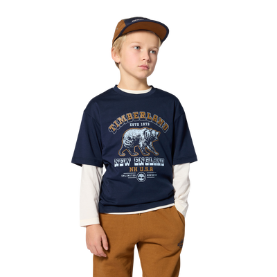 T-Shirt mit kurzen &Auml;rmeln TIMBERLAND BOY