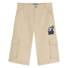 Bermudashorts mit aufgesetzten taschen KENZO KIDS 
                    BOY