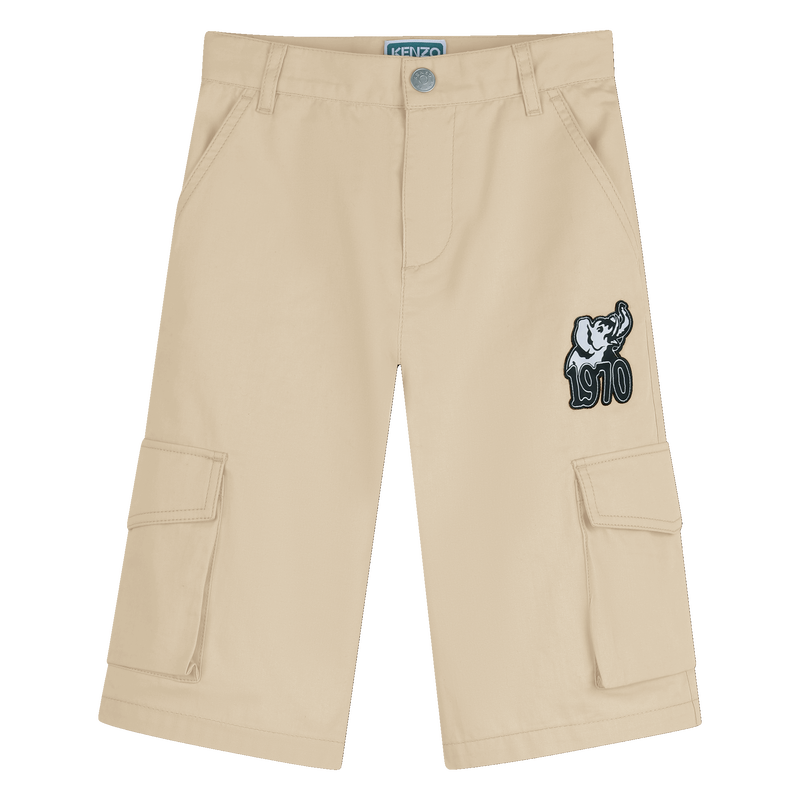 BERMUDASHORTS MIT AUFGESETZTEN TASCHEN KENZO KIDS 
                        BOY