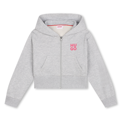 Sweatjacke mit Blumenmotiv HUGO GIRL