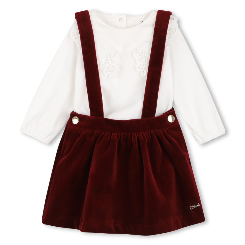 Kleid und T-Shirt-Set CHLOE 
                        M&Auml;DCHEN