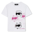 Kurz&auml;rmeliges T-Shirt KARL LAGERFELD KIDS 
                    GIRL