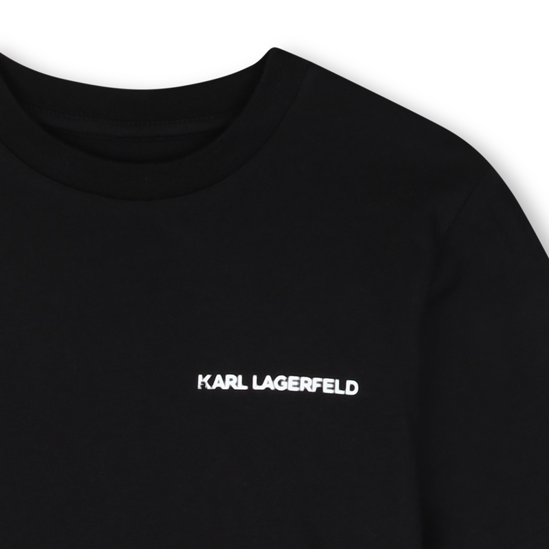 Set mit 2 kurz&auml;rmeligen t-shirts KARL LAGERFELD KIDS 
                        JUNGE