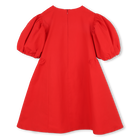 Kleid mit ballon&auml;rmeln KENZO KIDS 
                    GIRL