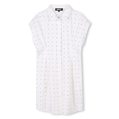 Kurzarmkleid aus Baumwolle DKNY GIRL