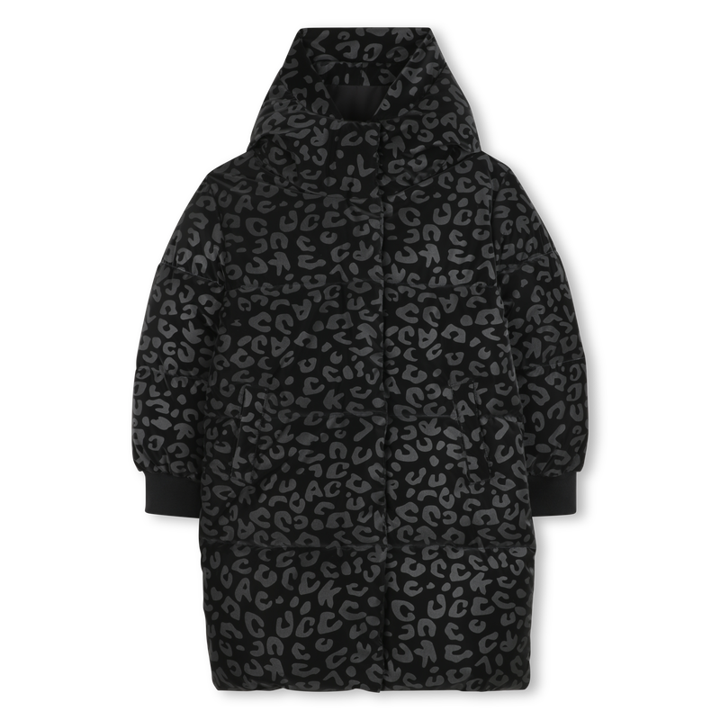 Lange Daunenjacke mit Kapuze KARL LAGERFELD KIDS 
                        GIRL