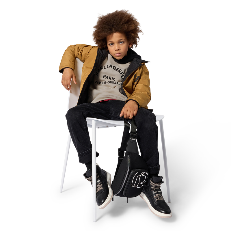 Kapuzensweatshirt KARL LAGERFELD KIDS 
                        BOY