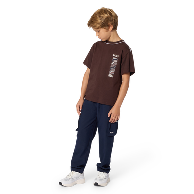 T-Shirt mit kurzen &Auml;rmeln BOSS BOY