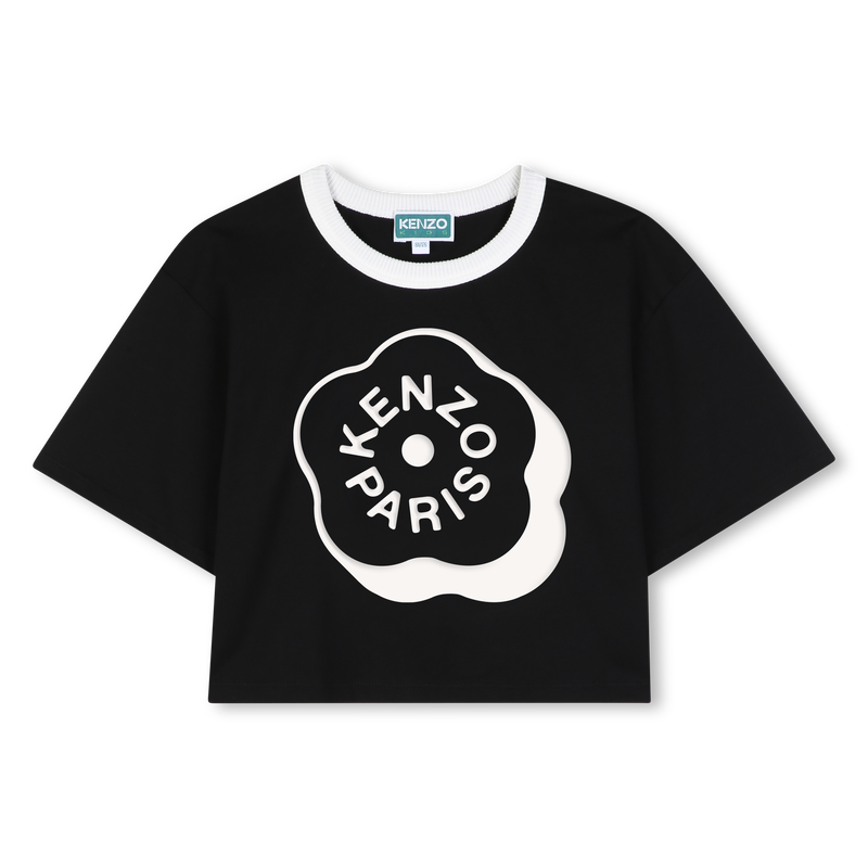 T-Shirt mit kurzen &Auml;rmeln KENZO KIDS 
                        GIRL