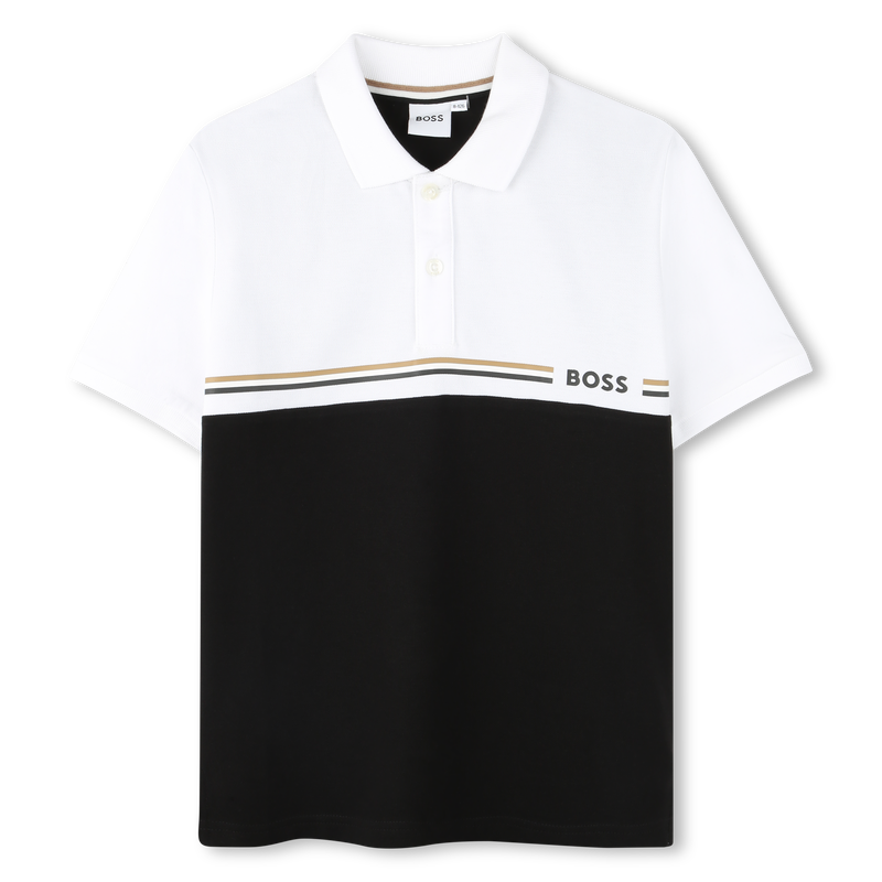 Kurz&auml;rmeliges Poloshirt BOSS 
                        BOY