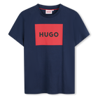 Kurzarm-T-Shirt aus Baumwolle HUGO 
                    BOY